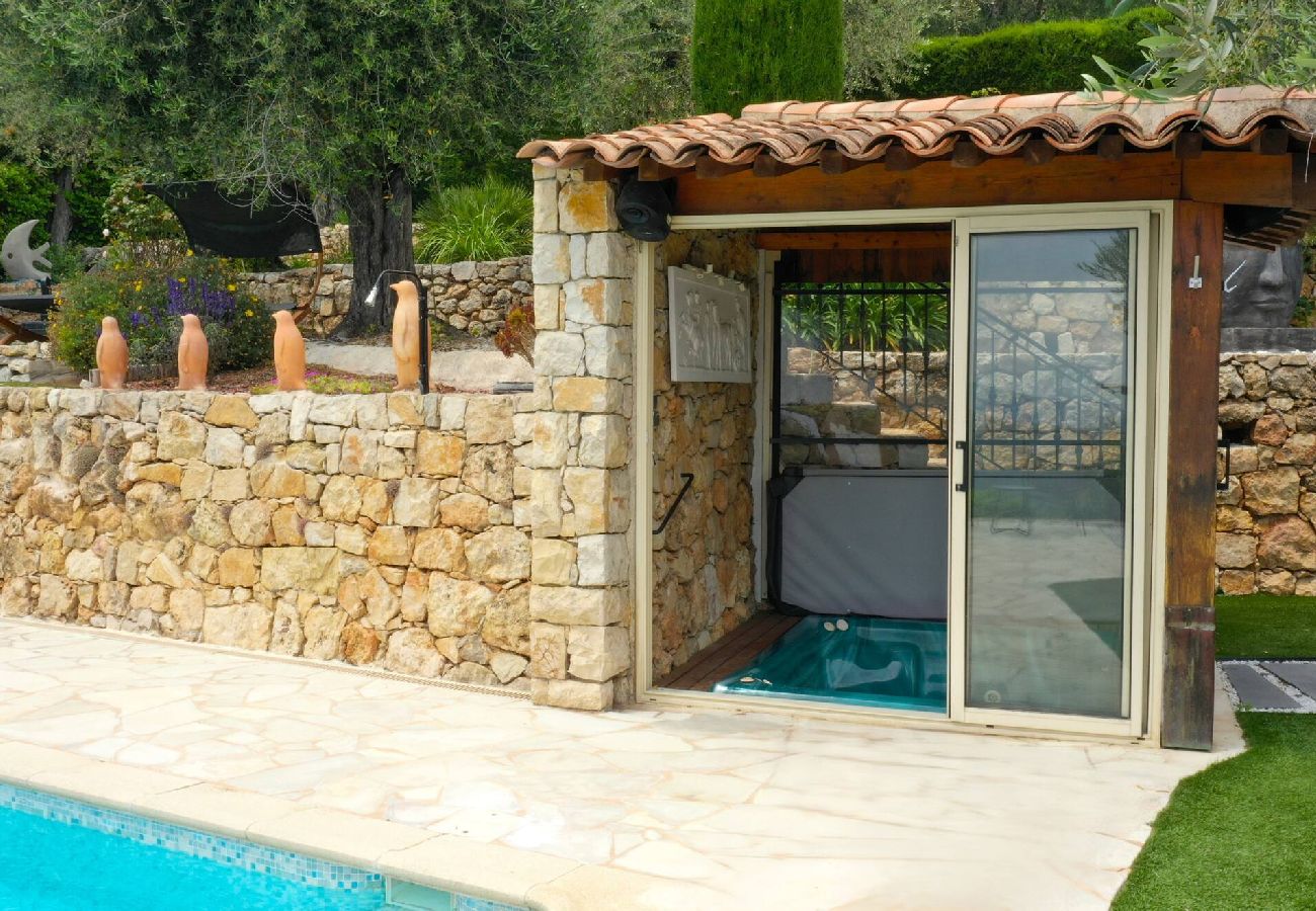 Villa in Cabris - OLI SUNSET PLEN SOULEU